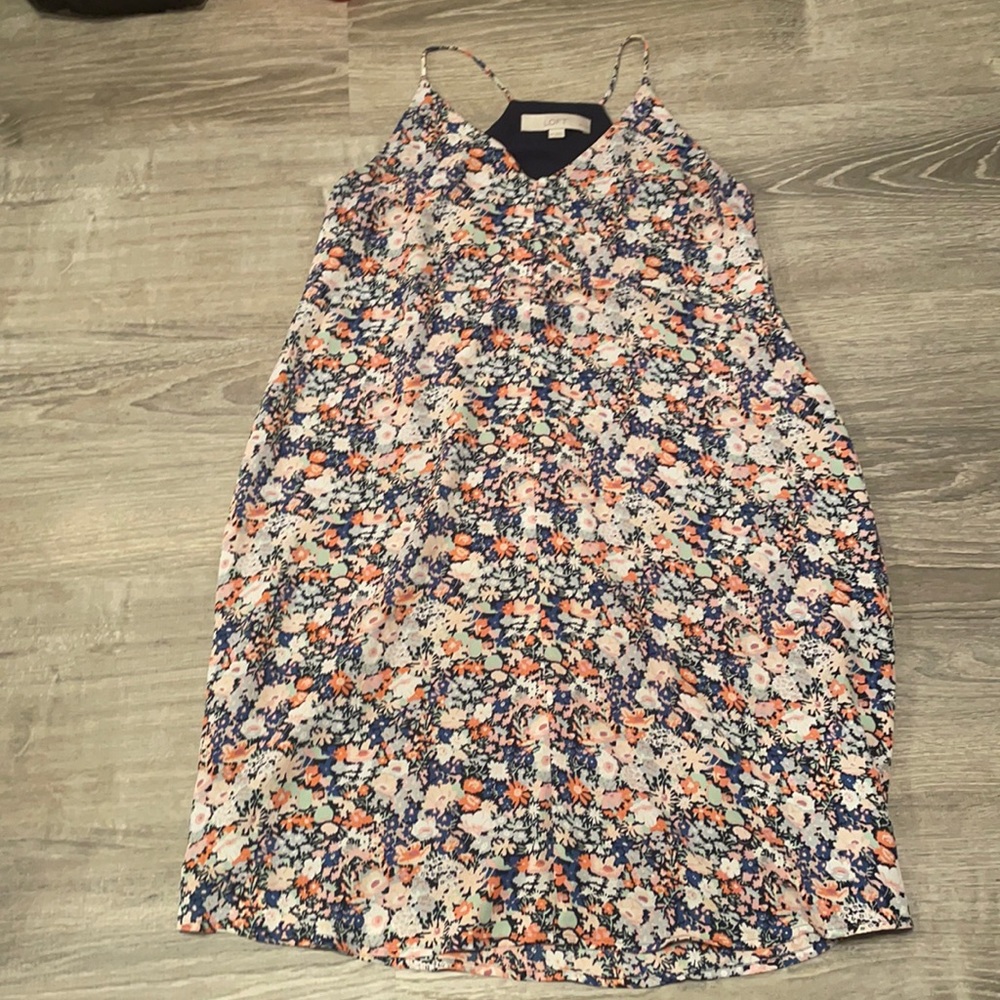 * NWOT - Loft Floral Dress - XSP (Petite)